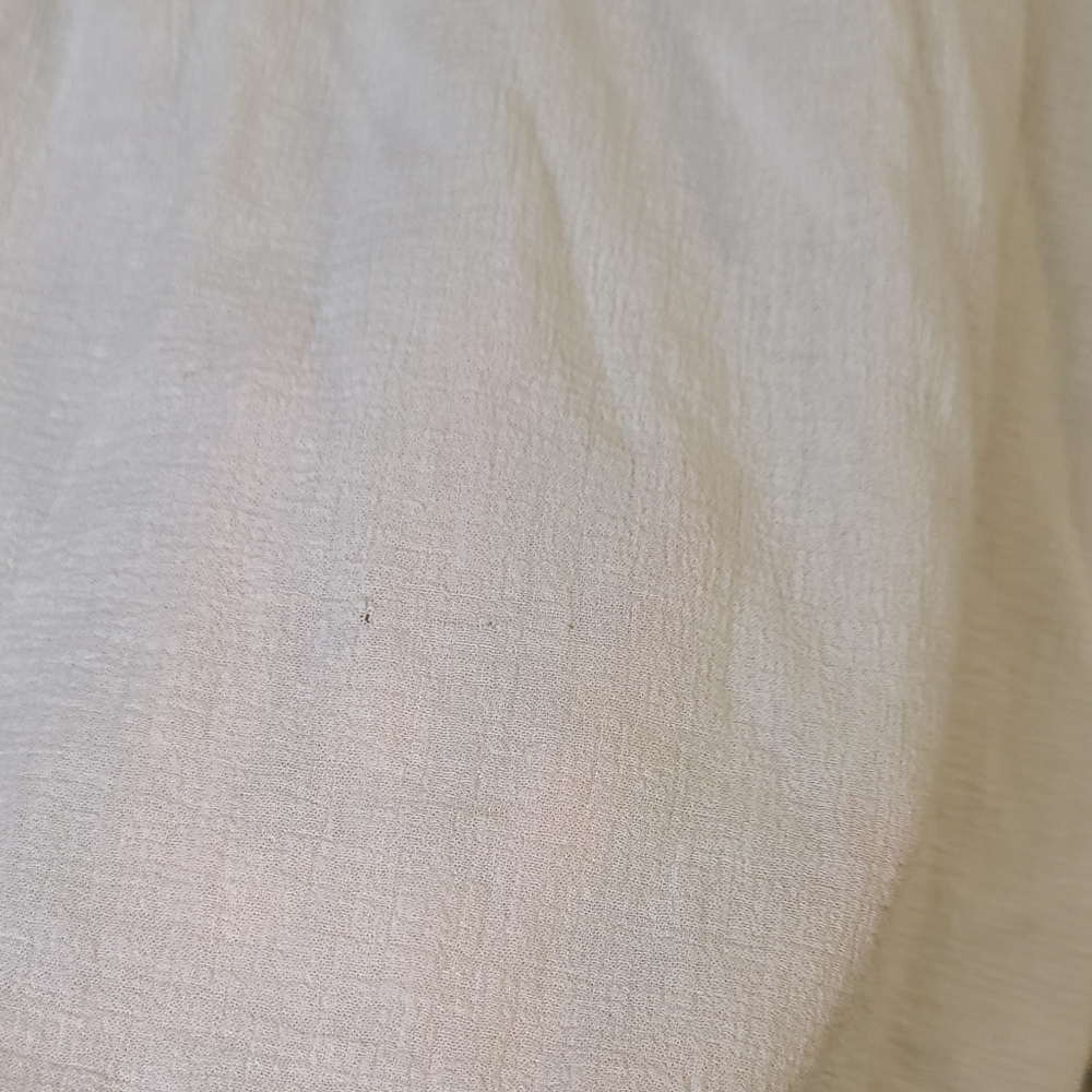 ZARA WOMAN Ivory Blouse with Ebony Detailing - Picture 6 of 9